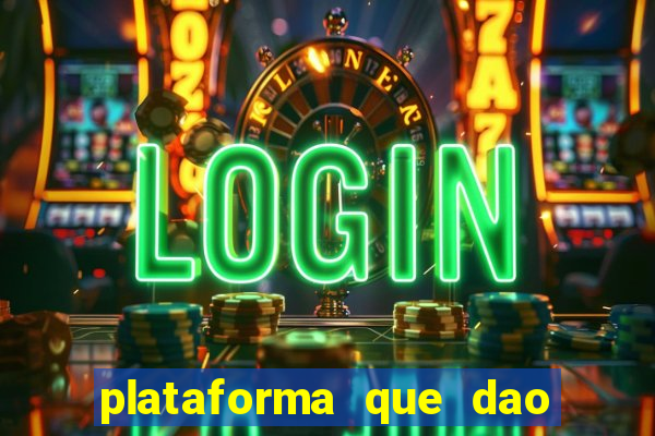 plataforma que dao bonus no cadastro